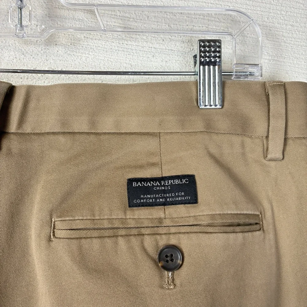 Banana Republic Mens Emerson Straight Fit Pant Size 34x34 Office Career